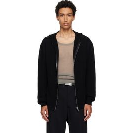 Rick Owens Rick Owens Black Tower Zipped Hoodie