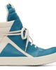Rick Owens Rick Owens Blue Temple Geobasket Sneakers - 1