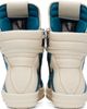 Rick Owens Rick Owens Blue Temple Geobasket Sneakers - 2