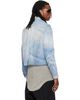Rick Owens Rick Owens Blue Tower Alice Leather Jacket - 3