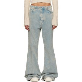 Rick Owens Rick Owens Blue Tower Bolan Bootcut Jeans