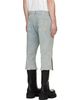 Rick Owens Rick Owens Blue Tower Bolan Cutoff Jeans - 3
