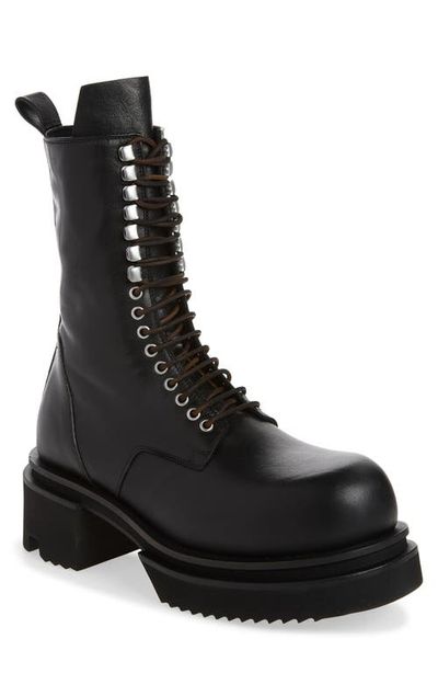 Rick Owens Rick Owens Bogun Platform Lace-Up Boot Bogun Platform Lace-Up Boot Bogun Platform Lace-Up Boot Bogun Platform Lace-Up Boot