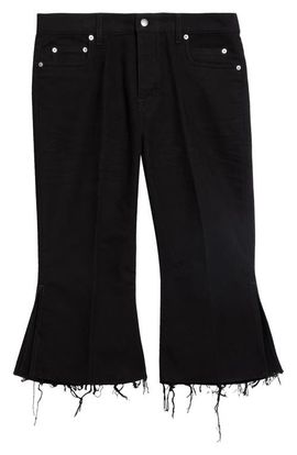 Rick Owens Rick Owens Bolan Cotton Twill Cutoff Jeans
