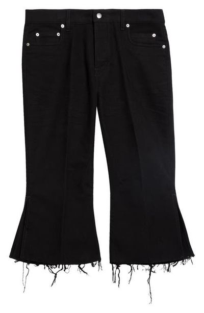 Rick Owens Rick Owens Bolan Cotton Twill Cutoff Jeans