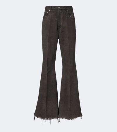 Rick Owens Rick Owens Bolan distressed flared jeans