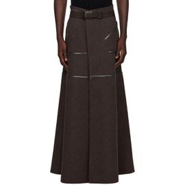 Rick Owens Rick Owens Brown Concordians Odetta Skirt