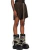 Rick Owens Rick Owens Brown Rick S Boxers Leather Shorts - 2