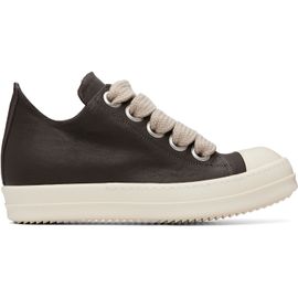 Rick Owens Rick Owens Brown Temple Jumbolace Low Sneaks Sneakers