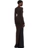 Rick Owens Rick Owens Brown Tower Easy Long Top Midi Dress - 3
