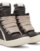 Rick Owens Rick Owens Brown Tower Jumbolace Geobasket Sneakers - 4
