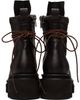 Rick Owens Rick Owens Brown Tower Low Army Bogun Boots - 2