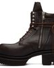 Rick Owens Rick Owens Brown Tower Low Army Bogun Boots - 3