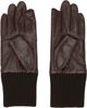 Rick Owens Rick Owens Brown Tower Rib Cuff Gloves - 2
