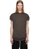 Rick Owens Rick Owens Brown Tower 'Rick' S Jumbo S/S T-shirt - 1