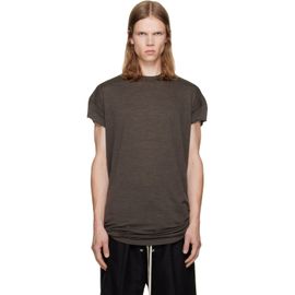 Rick Owens Rick Owens Brown Tower 'Rick' S Jumbo S/S T-shirt