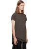 Rick Owens Rick Owens Brown Tower 'Rick' S Jumbo S/S T-shirt - 2