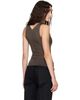 Rick Owens Rick Owens Brown Tower Sleeveless Temple T Top - 3