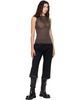 Rick Owens Rick Owens Brown Tower Sleeveless Temple T Top - 4