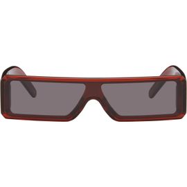 Rick Owens Rick Owens Burgundy Tower Gethshades Sunglasses