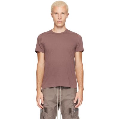Rick Owens Rick Owens Burgundy Tower Short Level T-shirt