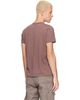 Rick Owens Rick Owens Burgundy Tower Short Level T-shirt - 3