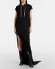 Rick Owens Rick Owens Cantilever leather peep-toe boots - 4