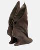 Rick Owens Rick Owens Cantilever suede peep-toe boots - 3
