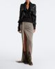 Rick Owens Rick Owens Cantilever velvet jersey wedge boots - 2