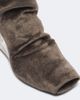 Rick Owens Rick Owens Cantilever velvet jersey wedge boots - 6