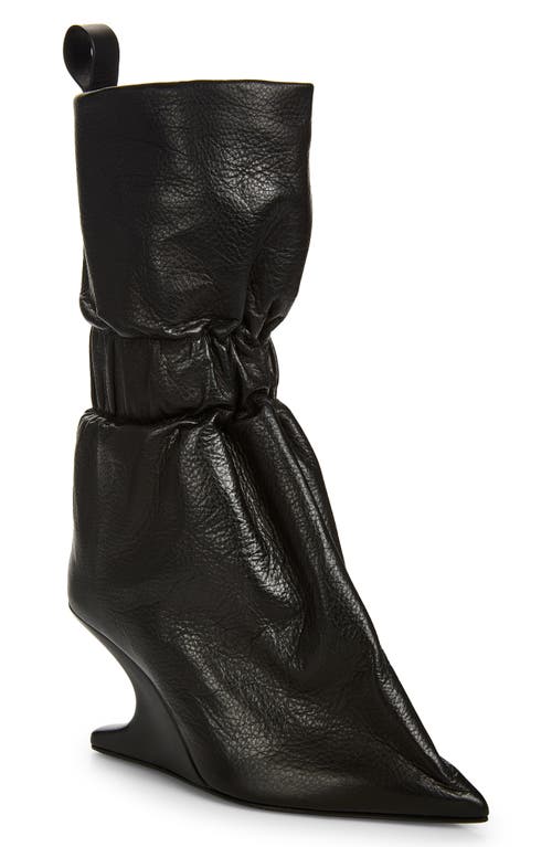 Rick Owens Rick Owens Cantitaquito Pointed Toe Wedge Boot