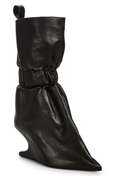 Rick Owens Rick Owens Cantitaquito Pointed Toe Wedge Boot