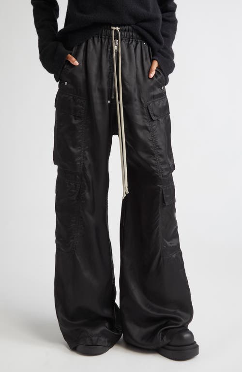 Rick Owens Rick Owens Cargobelas Satin Cargo Pants