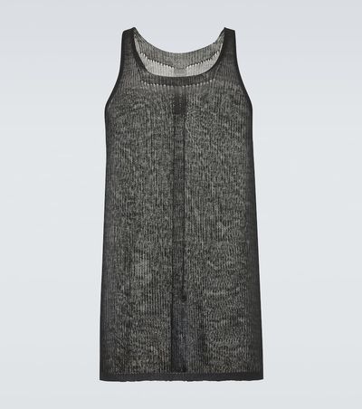 Rick Owens Rick Owens Cashmere tank top