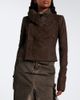 Rick Owens Rick Owens Classic Biker suede jacket - 5