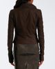 Rick Owens Rick Owens Classic Biker suede jacket - 6