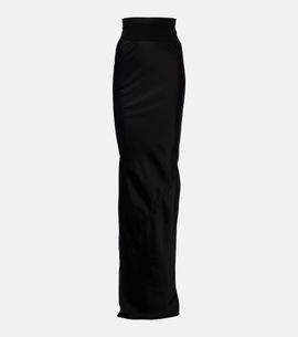 Rick Owens Rick Owens Coda draped satin maxi skirt