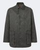 Rick Owens Rick Owens Collared Mac coated cotton canvas jacket - 1