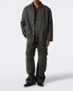 Rick Owens Rick Owens Collared Mac coated cotton canvas jacket - 3