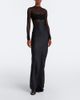 Rick Owens Rick Owens Combo tulle-trimmed gown - 2