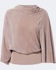 Rick Owens Rick Owens Cylinder draped velvet top - 1