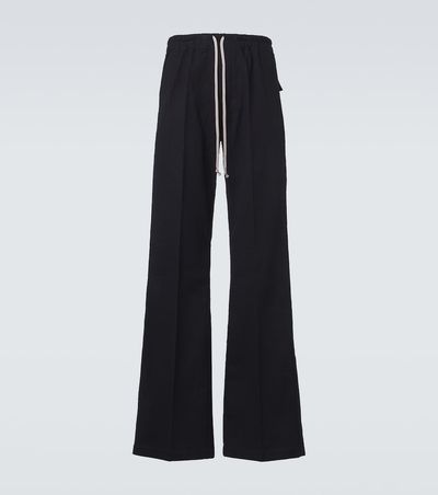Rick Owens Rick Owens Dietrich cotton and wool wide-leg pants