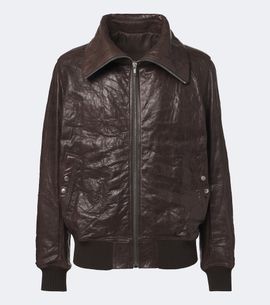 Rick Owens Rick Owens Dracuflight leather blouson jacket