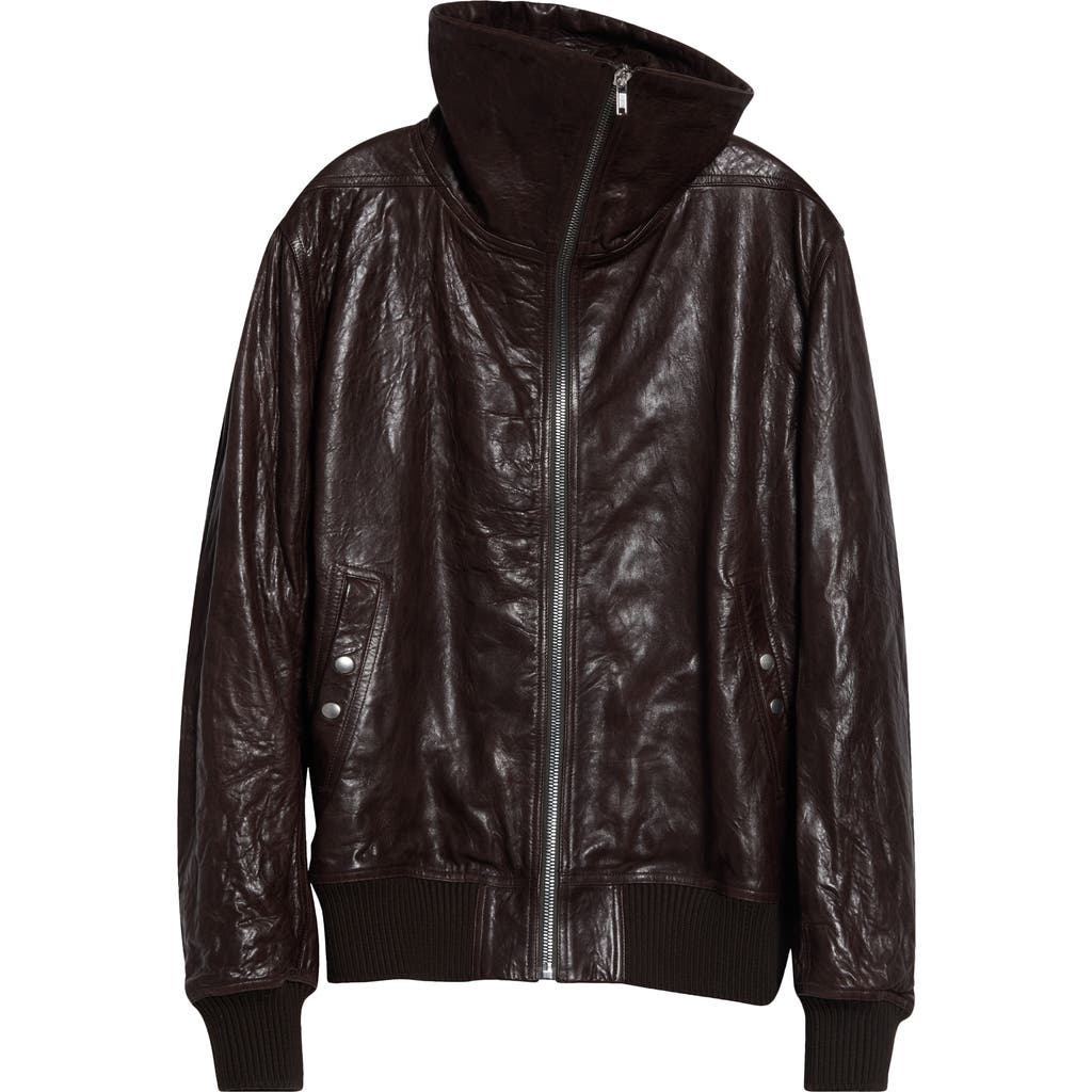 Rick Owens Rick Owens Dracuflight Leather Jacket