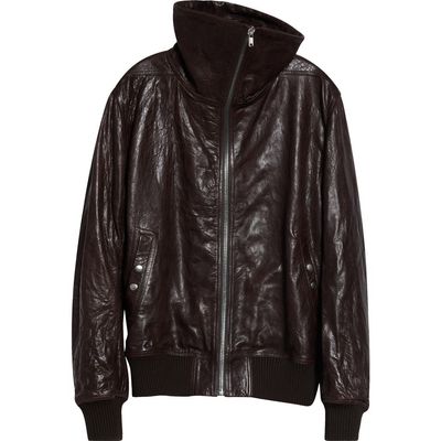 Rick Owens Rick Owens Dracuflight Leather Jacket