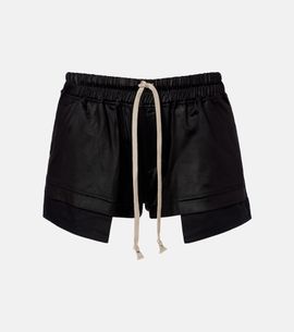 Rick Owens Rick Owens DRKSHDW Fog satin shorts