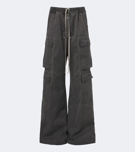 Rick Owens Rick Owens DRKSHDW Jumbo Belas cotton canvas cargo pants
