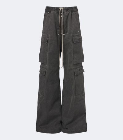 Rick Owens Rick Owens DRKSHDW Jumbo Belas cotton canvas cargo pants