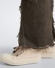 Rick Owens Rick Owens DRKSHDW Jumbolace denim sneakers - 2