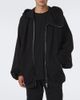 Rick Owens Rick Owens DRKSHDW Mountain cotton zip-up hoodie - 3